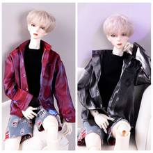 BJD doll clothes suits 1/3 1/4 Uncle size simple and versatile long-sleeved shirt bright top coat doll accessories 2024 - buy cheap