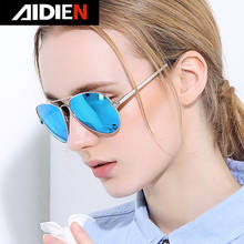 Polarized sunglasses men women glasses anti-glare 2019 brand designer aviation UV400 block retro high quality mirror colorful 2024 - buy cheap