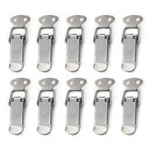 10 Pcs Suitcase Chest Tool Box Locking A05 Spring Loaded Buckle Toggle Latch Hasp Lock Durable Practical Hardware Parts Dropship 2024 - buy cheap