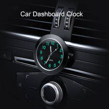 Relógio automotivo luminoso de quartzo, para volvo xc60 v60 v40 v70 xc90 s90 v90 s80 s60 c30 c70 s40 v50 2024 - compre barato