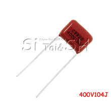 10PCS 400V104J Pitch 10mm 0.1UF 100NF 400V 104 CBB Polypropylene film capacitor new 2024 - buy cheap