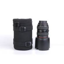 Bolsa para lente de câmera, bolsa com 10.5 cm x 19cm para lentes de câmera 24-70mm f/2.8 canon nikon sony tamron 9d 2024 - compre barato