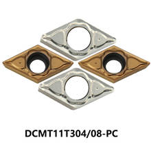 Original Carbide Inserts DCMT11T304 DCMT11T308 PC CT3000 TT8115 TT8125 TT9080 TT9225 DCMT 11T304 11T308 Lathe Cutting Tools CNC 2024 - buy cheap
