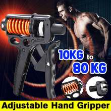 10KG-50KG Hand Grip Strengthener Trainer Hand Power Exerciser Gripper Gym Power Fitness Hand Exercise Grip Adjustable Wrist Grip 2024 - buy cheap