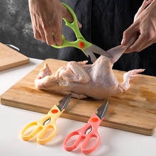 2 in 1 multifunctional scissors bottle opener stainless steel indoor potato meat cheese vegetable bone cutting scissors kitchen 2024 - buy cheap