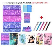 For Samsung Galaxy Tab A 8.0 2019 Case SM-T290 SM-T295 T290 T295 Fashion Tablet Pattern Cover For Tab A 8 2019 Case + Gift Pen 2024 - buy cheap