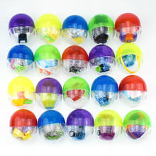 10pcs/5pcs Transparent Plastic Surprise Ball Capsules Toy With Inside Different Figure Toy For Vending Machine As Kids Gift 2024 - buy cheap