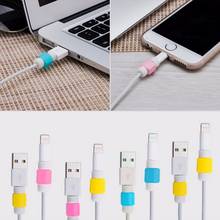 1pcs 2/5/10X USB Charger Cable Cord USB Data Charging Cable Protector Saver Cover for iPhone 4/4s/5/5s/6/6s/Plus 2024 - buy cheap