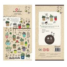 Origin Korea Sonia Scrapbooking Sticker Potted Flower Homehold Supplies Diary DIY PVC Craft PVC Decoration Suatelier Stickers 2024 - buy cheap