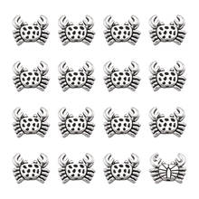 20pcs Tibetan Style Alloy Beads Antique Silver Color Crab Octopus Jellyfish for Bracelet Necklace Jewelry Making Accessories 2024 - buy cheap