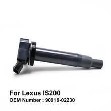 Катушка зажигания cowtote для Lexus IS200, код двигателя 1G-FE 2.0L OEM 90919-02230 (упаковка из 4) 2024 - купить недорого