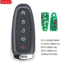 KEYECU-llave remota inteligente para Ford Edge Explorer, Escape Flex, Focus, Taurus, 315MHz, Fob, M3N5WY8609, BT4T-15K601-Hx 2024 - compra barato