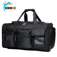 Hot Outdoor Sports Gym Bag Training Fitness Bags Men Women Fitness Bags Durable Multifunction Travel Handbags For Male 2024 - buy cheap