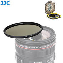 JJC-filtro de densidad neutra para lente de cámara sin espejo DSLR, ND1000, 10 pares, 49mm, 52mm, 55mm, 58mm, 62mm, 67mm, 72mm, 77mm, 82mm 2024 - compra barato