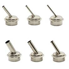 6Pcs 45 Degree Bent Curved Heat Nozzle 2.5/3/4/6/7/9mm Hot Air Nozzles for QUICK 861DW Soldering Station 2024 - buy cheap