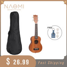 Naomi-ukulele soprano para iniciantes, kit de seleção para ukelele havaiano vintage com bolsa de lona uke 2024 - compre barato