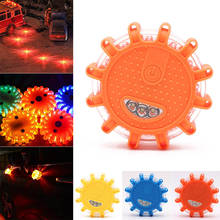 LED Traffic Warning Light Strong Magnetic Safety Road Flare Emergency Lights FKU66 2024 - buy cheap