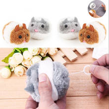 1 Pc Hot Cute Cat Toy Plush Fur Toys Shake Movement Mouse Catnip Kitten Funny Rat Little Interactive Bite Toys Pet Products 2024 - buy cheap
