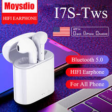 I7s tws fones de ouvido sem fio bluetooth handsfree em fones de ouvido com caixa de carregamento mic para iphone huawei xiaomi 2024 - compre barato