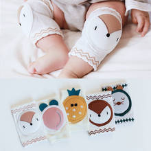 Joelheira infantil com cotoveleira para engatinhar, suporte protetor e aquecedor de pernas para bebês e crianças, 1 par 2024 - compre barato