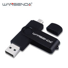 WANSENDA Metal USB Flash Drive 128GB 256GB OTG Pen Drive 64GB 32GB 16GB Pendrive USB 2.0 Memory Stick for Android /Tablet /PC 2024 - buy cheap