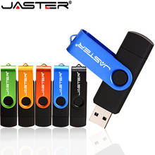 JASTER USB 2.0 OTG USB Flash Drive Metal Pen Drive 64GB 32GB 4GB pen drive OTG external storage usb memory stick flash pen drive 2024 - buy cheap
