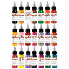 Kit de pigmentos de tatuagem 1 oz/30ml, frasco de 21 cores para tatuagem e arte corporal, suprimentos de pintura 2024 - compre barato