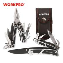 WORKPRO 3PC Survival Tool Kits Multi Plier Multifunction Knife Tactical knife Camping Multitools 2024 - buy cheap