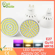 LED Spot Bulb LED Lamp 3W 4W 5W DC 12V AC 220V 240V E27 MR16 GU10 Grow Light Bombillas Lampada Lampara Spotlight Lighting 2024 - buy cheap