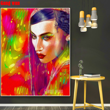 Full square Drill 5D Abstract painting woman DIY diamond embroidery diamond painting Cross Stitch Rhinestone mosaic Home Decor 2024 - buy cheap