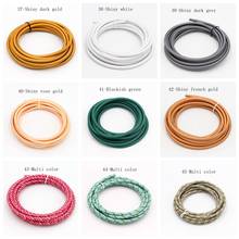 Wholesale100m  VDE 2 core 0.75 Round Fabric Cable Vintage Pendant Light Cord Flex Electrical Wire 2024 - buy cheap