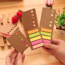 120 Pages Cute Kraft Paper Memo Pad Note Sticky Paper Stationery Planner Label Paste Stickers Notepads Office School Supplies 2024 - buy cheap
