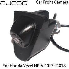 Автомобильный вид спереди парковка Логотип камера ночное видение положительный водонепроницаемый для Honda Vezel HR-V 2013 ~ 2018 2024 - купить недорого