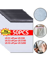 50PCS/Lot Courier Bag Express Envelope Storage Mailing Bags Self-Adhesive Seal PE Plastic Pouch Package 2024 - buy cheap