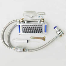 Sistema de radiador para óleo de motor de motocicleta, kit para honda cb cg 100cc-250cc 2024 - compre barato