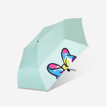 Disney Girls Umbrella Folding Dual Automatic Three Fold Umbrella Anti-Ultraviolet Sun Umbrella Kids Umbrella Gift 2024 - buy cheap