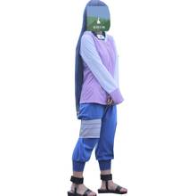 2020 аниме последний Хьюга Хината костюм для косплея «ниндзя» Хьюга Хината Косплей Униформа костюмы для Хэллоуина, способный преодолевать Броды для взрослых Для женщин 2024 - купить недорого