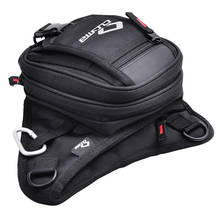 Bolsa de cintura para motocicleta, mochila para assento traseiro de couro, à prova d'água, para bagagem, parte superior do capacete 2024 - compre barato