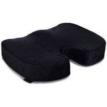Almofada criativa cóccix para cadeira de escritório, almofada confortável para assento de carro, espuma de memória para casa e escritório 2024 - compre barato