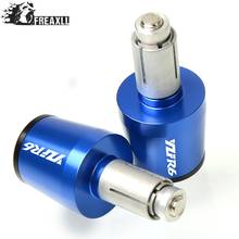 Acessórios para motocicleta 5/8 "22mm, manopla para guidão, punho da barra, tampa para yamaha yzf r6 7/8 1999 2000 2001 2002 2010-2019 2024 - compre barato