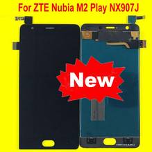 100% Tested Best Working LCD Display Touch Panel Screen Digitizer Assembly For ZTE Nubia M2 Play NX907 NX907J Phone Sensor 2024 - buy cheap