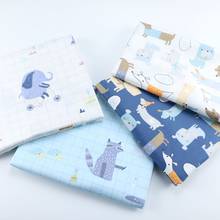 Twill Dog Cloth Make Bedding Pajamas Clothes Curtain Fabric 160cm X50cm Pure Cotton Fabric Other Fabric Plain Printed Warp 2024 - buy cheap