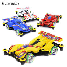 Sale Classic Mini Four-wheel Drive Electric Toy Car Children Assembly Interchangeable Tire Car Model Toys Boy Xmas Birthday Gift 2024 - buy cheap