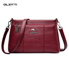 OLSITTI High Quality PU Leather Shoulder Bags for Women 2020 Designer Fashion Crossbody Bag Luxury Women's Handbags Sac A Main 2024 - buy cheap