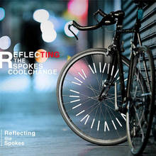 Adesivos refletivos para bicicleta, decalque fluorescente, acessórios personalizados para bicicleta 2024 - compre barato