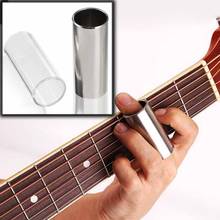 Brass Steel Bass Guitar Slide Guitar Guitarra String Finger Tube Slider For Stringed Instrument Ukulele Parts 2024 - buy cheap