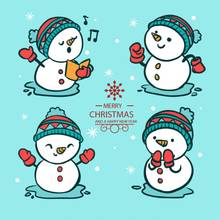 AZSG-sellos transparentes de hombre de nieve de Navidad encantador para bricolaje, libro de recortes decorativo, fabricación de tarjetas, manualidades, divertidos suministros de decoración, 13x13cm 2024 - compra barato