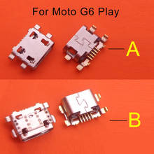 Conector Micro USB de 5 pines para Motorola Moto G6 Play XT1922 / E5 Plus XT1924, puerto de carga de datos, conector trasero, 50 Uds. 2024 - compra barato
