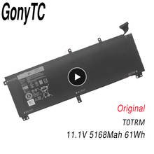 Gonytc original novo t0trm bateria do portátil para dell xps 15 9530 precisão m3800 totrm 245rr h76mv 7d1wj 61wh genuíno notebook 2024 - compre barato