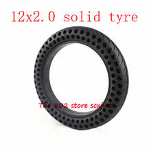 Lightning Delivery 12*2.0 Solid Tyre Honeycomb Tire 12x2.0 Tubeless Tyre Children's Scooter Bicycle Tyre 2024 - buy cheap